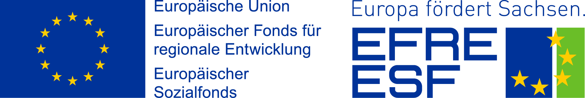 Europa fördert Sachsen ESF-EFRE-EU